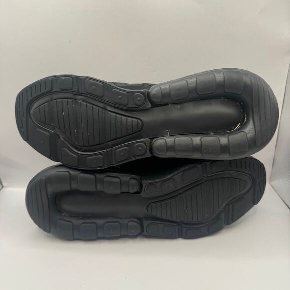 Nike Air Max 270 Triple Black Women’s 6.5 Running Sneakers - Picture 10 of 10